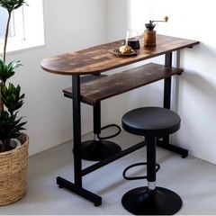 カウンターテーブル ビンテージ調  搬出からお手伝いいただける方の画像