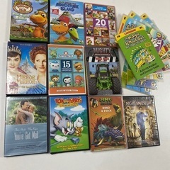米知育番組DVD20枚　+ 映画3本