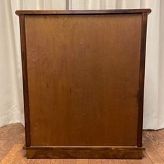 【無料/美品◎】 アンティークチェスト キャビネット 棚 骨董の画像