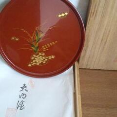 Outi nuri  japan  tray 大内塗 のお盆