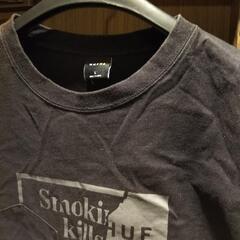 明日昼まで限定FR2×HUF コラボ ロングTシャツ　smoking killsの画像
