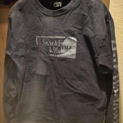 明日昼まで限定FR2×HUF コラボ ロングTシャツ　smoki...