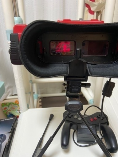 【最終値下げ大特価】バーチャルボーイ専用アダプターソフト2本付き❗️