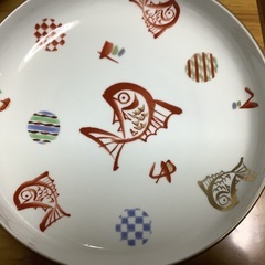 鯛のお皿
