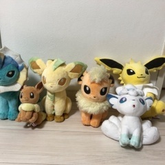 ポケモンぬいぐるみ6個