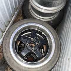 今日中取引限定work マイスター 深リム100 4穴 7J 2本