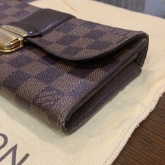 ルイ・ヴィトン【中古レア】長財布　ダミエ　ポルトフォイユ・システィナの画像