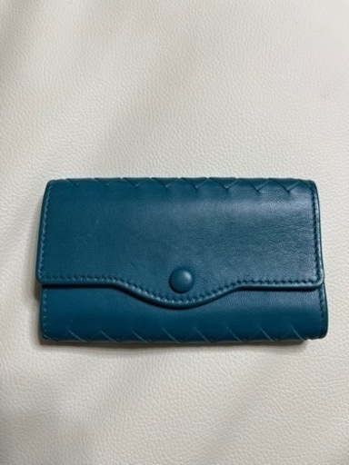 美品！ボッテガヴェネタ　6連キーケース　ブルー