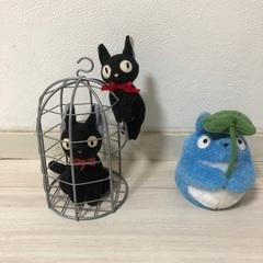 トトロとキキのぬいぐるみ