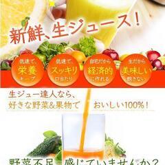 低速生搾りジューサー🍀新品未使用品です😊☝️の画像