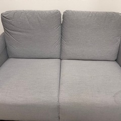※値下げしました！【新生活スタートにオススメ】IKEA2人掛けソファの画像