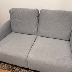 ※値下げしました！【新生活スタートにオススメ】IKEA2人掛けソファの画像