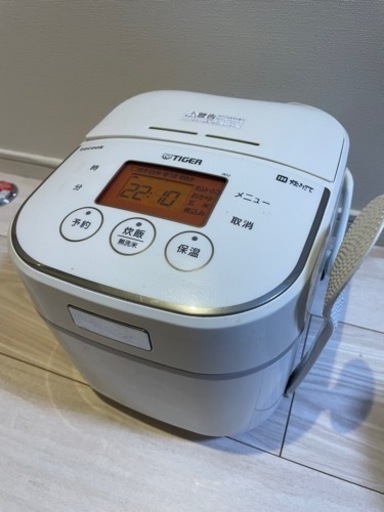 【新生活スタートにオススメ】TIGER tacook炊飯器