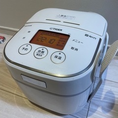 【新生活スタートにオススメ】TIGER tacook炊飯器の画像