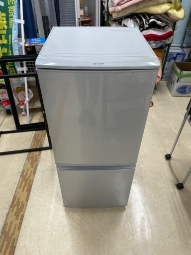 【2013年製】SHARP シャープ 冷蔵庫 2ドア冷蔵庫 SJ-14Y-S 137L