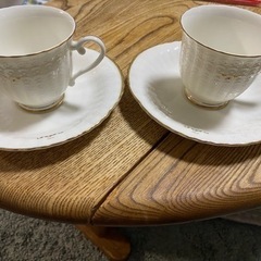 未使用　ウンガロ　ペアコーヒーカップ