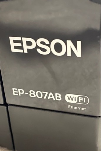 ジャンク EPSON エプソン EP-807AB   プリンタ　廃インクエラー