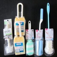 台所用品　ブラシ　コップ洗い　6点セット　新品