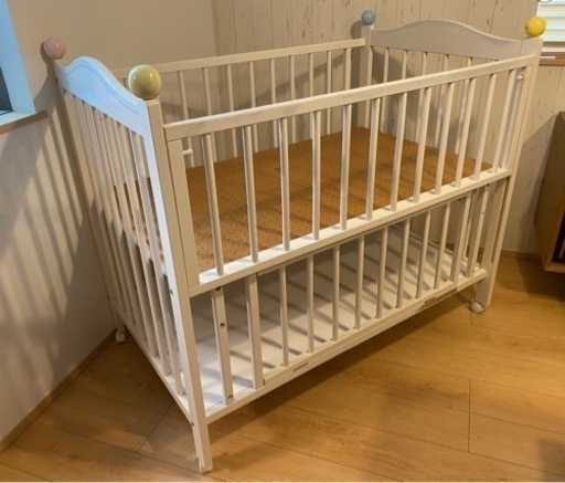 ミキハウス ベビーベッド セール Le temps de BENI⭐︎ミキハウス