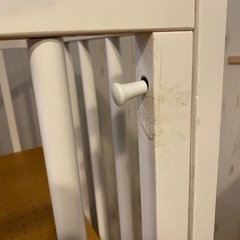 ミキハウス　ベビーベッドの画像