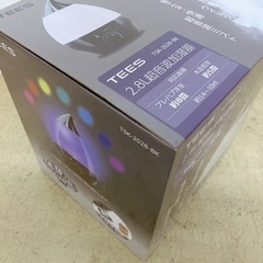 新品未使用　超音波加湿器2.8リットル　しずく　七色に光るLEDの画像