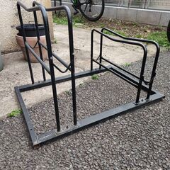 自転車スタンド　２台用