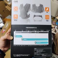 ポグネー　エアー　美品　抱っこ紐　通気性抜群　汗疹対策の画像