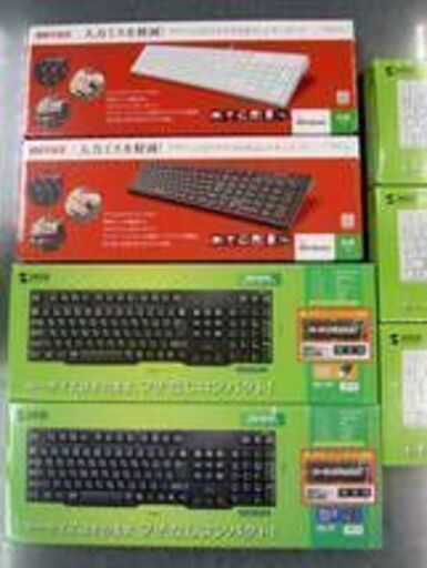 ★未使用品 USBキーボード+USB光学マウス(Dell MS3220）６セット有