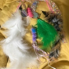 うちの猫が遊ばない釣竿用玩具セット