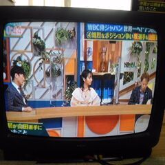 NEC 20インチ ブラウン管テレビさしあげます。