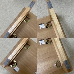 【引き取りに来てくださる方 】LOWYA 幅88cm 天然木使用 折りたたみテーブル ローテーブル センターテーブル 未使用品 ※保管時の傷ありの画像