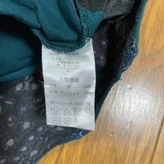 濃緑 半袖トップス 4Lの画像