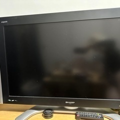 SHARP 37インチ テレビ