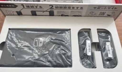決まりました、【美品】Switch本体　箱あり