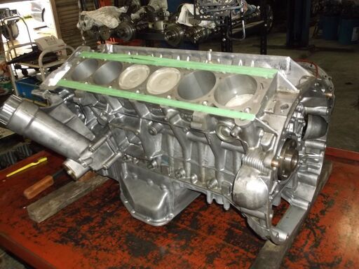 129SL-AMG-600SLリペアー済みエンジンコンプリート販売