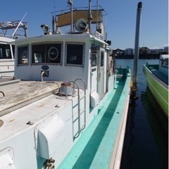 11トン　小型兼用船　遊漁船　監視船等　ヤンマー320ps エンジン好調の画像