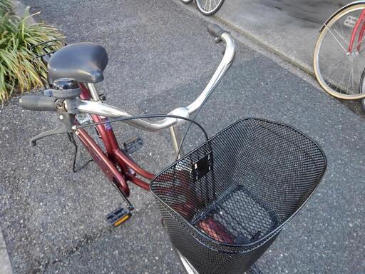 中古自転車２４７０　前後タイヤ新品！　２４インチ　ギヤなし　ダイナモライト