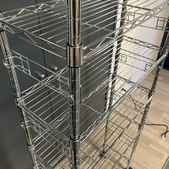 【受け取り先決定】スチール本棚の画像