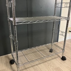 【受け取り先決定】スチール本棚の画像