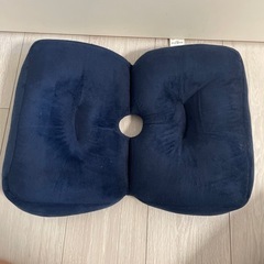 円座　クッション　ネイビー　