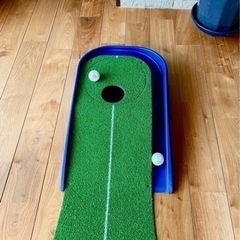 値下げ　ゴルフ　パターマット練習機の画像