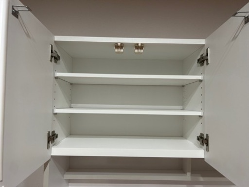 【美品！】食器棚    ニトリ　ソレル　100KB　WH