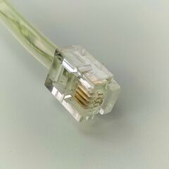 サンワサプライ コア付モジュラーケーブル 0.2mの画像