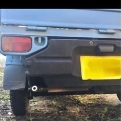 スバル サンバー ワンオフマフラー