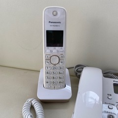 panasonic VE-GD23-W コードレス電話機 美品の画像