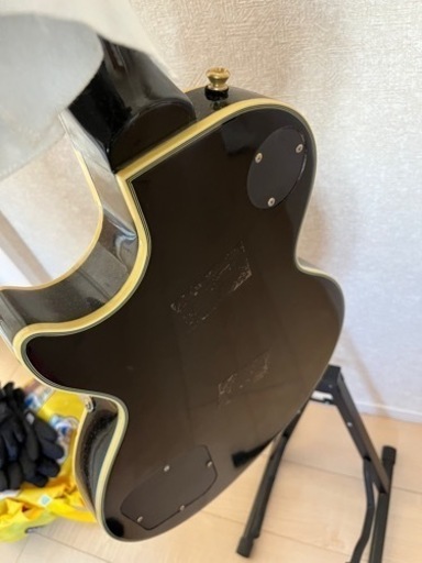 エピフォン　レスポールカスタム　黒　エレキギター