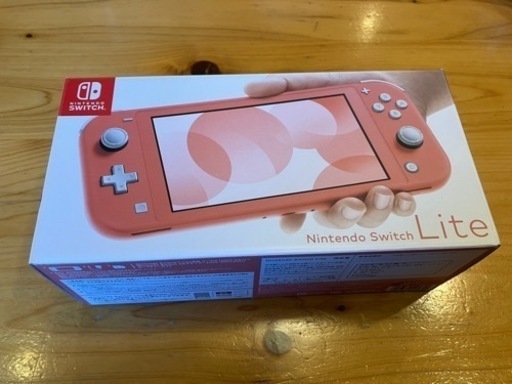 Nintendo Switch light コーラル　Switch light収納ケース付き