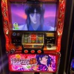 【購入有難う御座いました】スロット実機　バジリスク絆【赤パネル】
