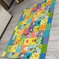 クッションマットB フロアラグ　カーペット　子供の部屋、リビング...