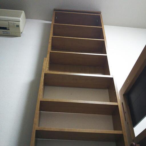 突っ張り式本棚